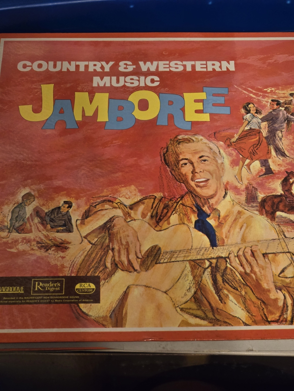 Country & Western Music Jamboree – Red, Yellow, Blue Cover